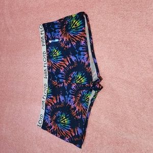 Pink Floyd Tie Dye Print Booty Shorts - Size 3XL